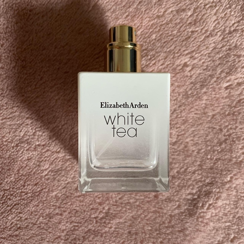 EMPTY Elizabeth Arden White Tea Fragrance with Gold Accents